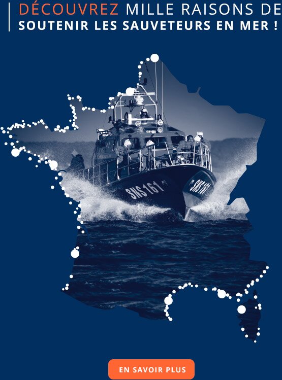 Carte de la programmation du Mille SNSM